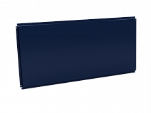 Фасадная кассета 1160х530 открытого типа, толщина 1,2 мм, RAL 5002 (Ультрамариново-синий)