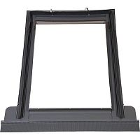 Оклад для одиночной установки Rooflite+ TFX M6A WL для профилир. кровель до 50мм 78*118см RAL 7043 (серый)