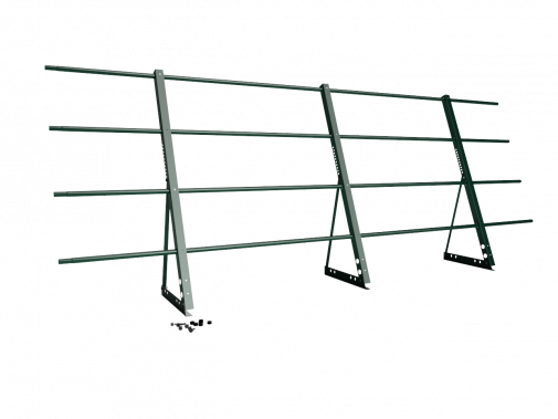 															Ограждение кровли H=1200мм L=3000мм Zn RAL 6005 (3 Трубы)																												