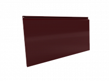 Фасадная кассета 1160х530 закрытого типа, толщина 1,2 мм, RAL 3003 (Рубиново-красный)