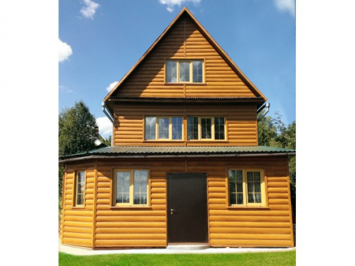 Блок-хаус new Grand Line 0,45 Print-Double Elite Golden Wood фото 8