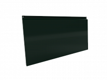 Фасадная кассета 1160х530 закрытого типа, толщина 1,2 мм, RAL 6005 (Зеленый мох)