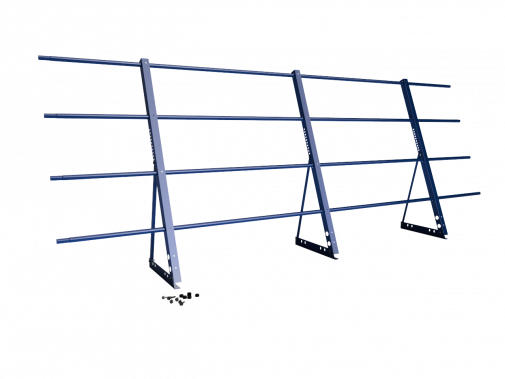 															Ограждение кровли H=1200мм L=3000мм Zn RAL 5002 (3 Трубы)																												