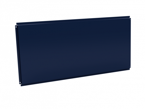 Фасадная кассета 1160х530 открытого типа, толщина 1 мм, RAL 5002 (Ультрамариново-синий)