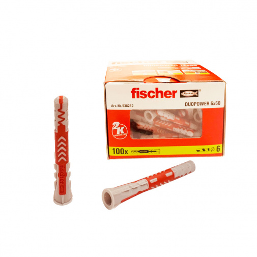 															Дюбель DuoPower  6х50мм FISCHER																												