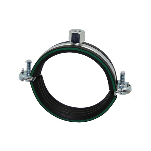 Хомут М8/М10, 1/2 (19-24) OPTIMAL CLAMP с зел.пол