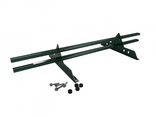 															Снегозадержатель Трубчатый 40\20х1.5мм L=1000мм (2 Опоры) Zn RAL 6005																												