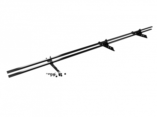 Снегозадержатель Трубчатый 40\20х1.5мм L=3000мм (3 Опоры) Zn RAL 9005