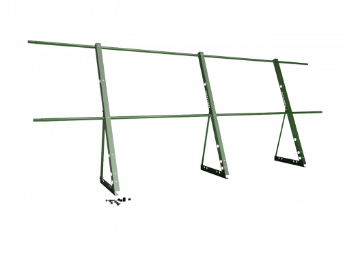 Ограждение кровли H=1200мм L=3000мм Zn RAL 6002