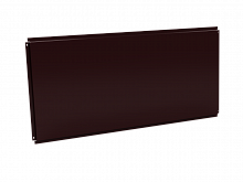 Фасадная кассета 1160х530 открытого типа, толщина 0,7 мм, RAL 3005 (Винно-красный)
