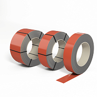 Лента оцинк. 0,9 мм (RAL 2012)  с полимерным покрытием