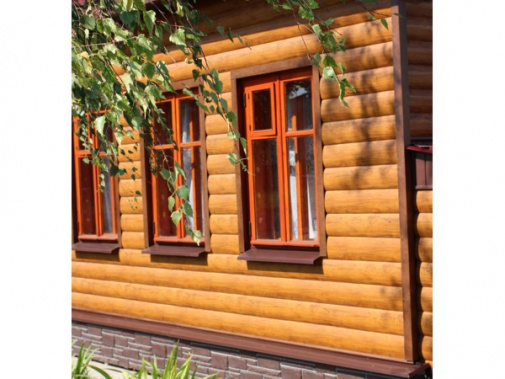 Блок-хаус new Grand Line 0,45 Print Premium с пленкой Golden Wood Fresh фото 4