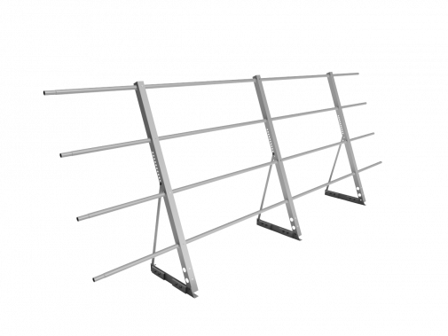 															Ограждение кровли на Фальц H=1200мм L=3000мм Эконом RAL 7004 (3 Трубы)																												